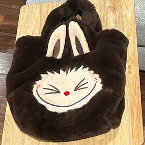 Labubu Popmart reversible tote